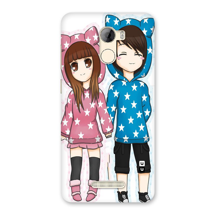 Couple In Stars Back Case for Gionee A1 LIte