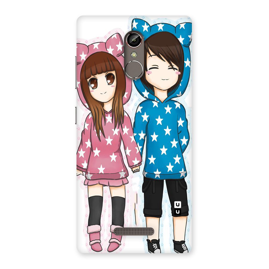 Couple In Stars Back Case for Gionee S6s