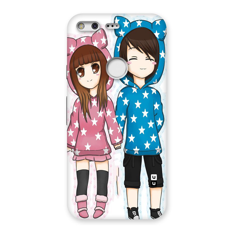 Couple In Stars Back Case for Google Pixel