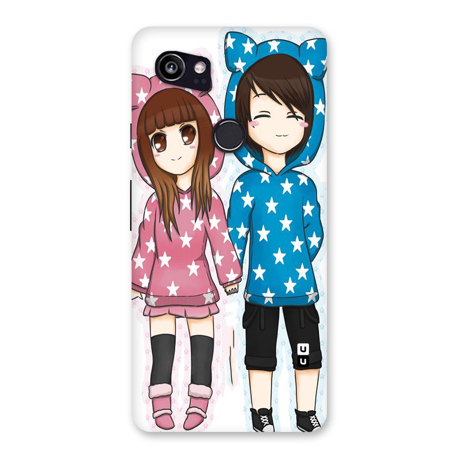 Couple In Stars Back Case for Google Pixel 2 XL