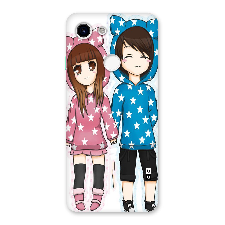 Couple In Stars Back Case for Google Pixel 3
