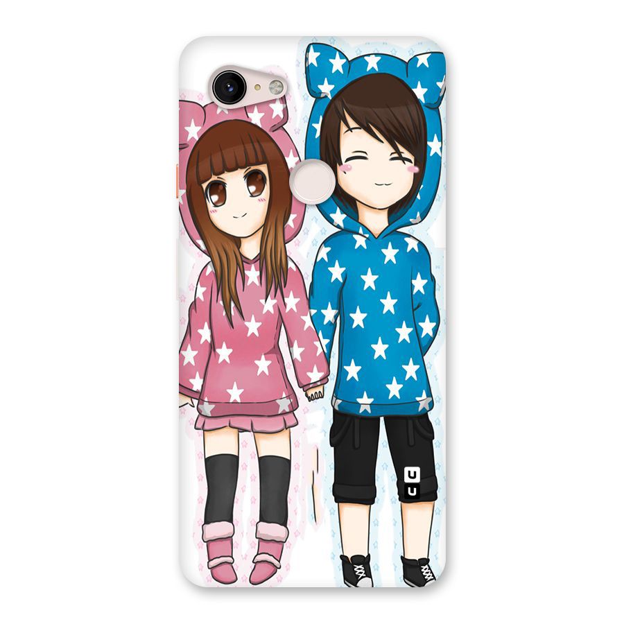 Couple In Stars Back Case for Google Pixel 3 XL