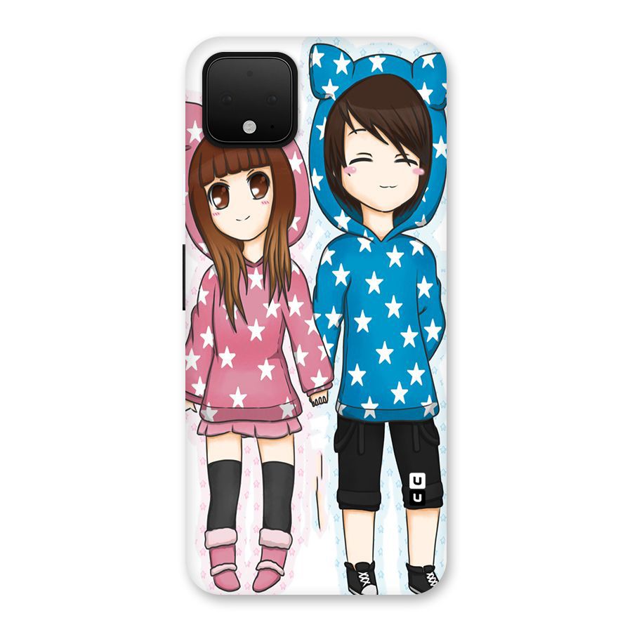 Couple In Stars Back Case for Google Pixel 4 XL