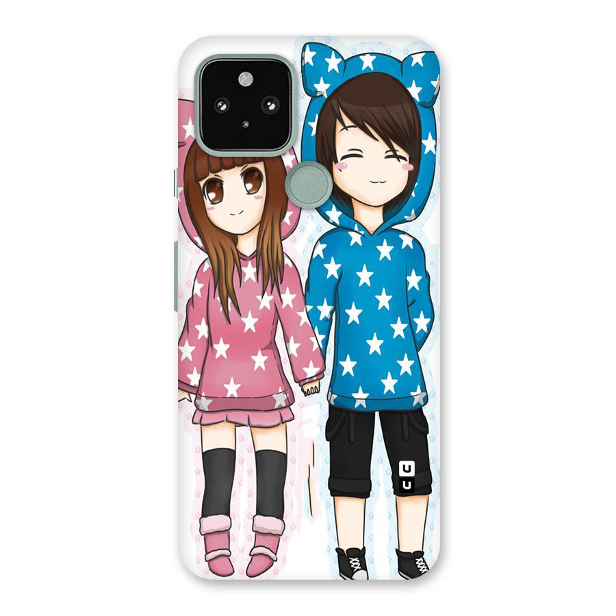 Couple In Stars Back Case for Google Pixel 5