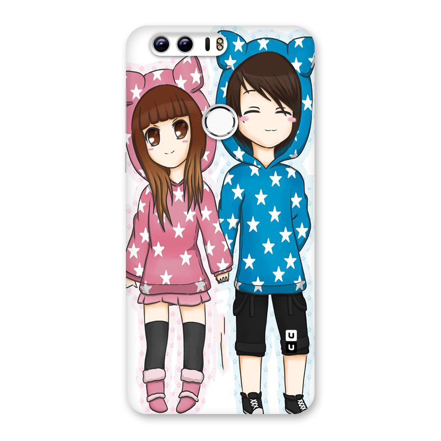 Couple In Stars Back Case for Honor 8