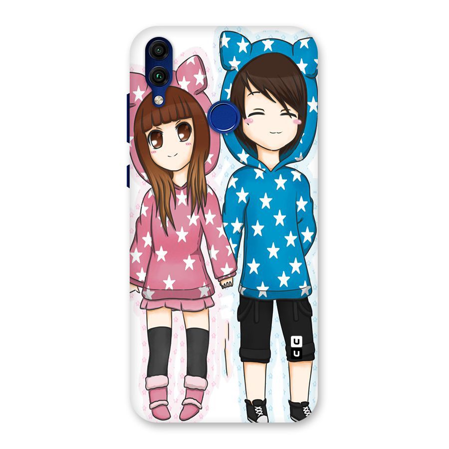 Couple In Stars Back Case for Honor 8C