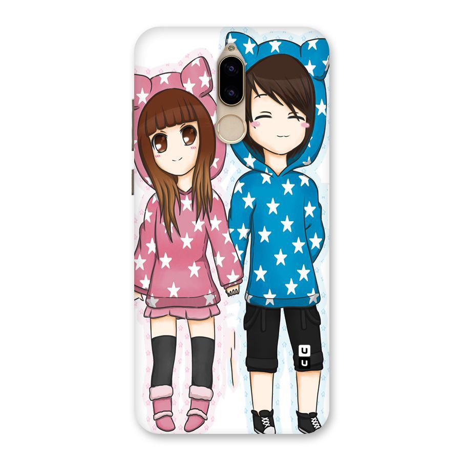 Couple In Stars Back Case for Honor 9i