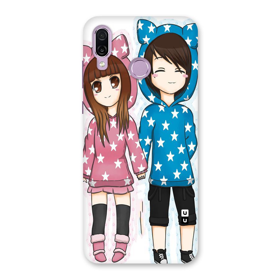 Couple In Stars Back Case for Honor Play