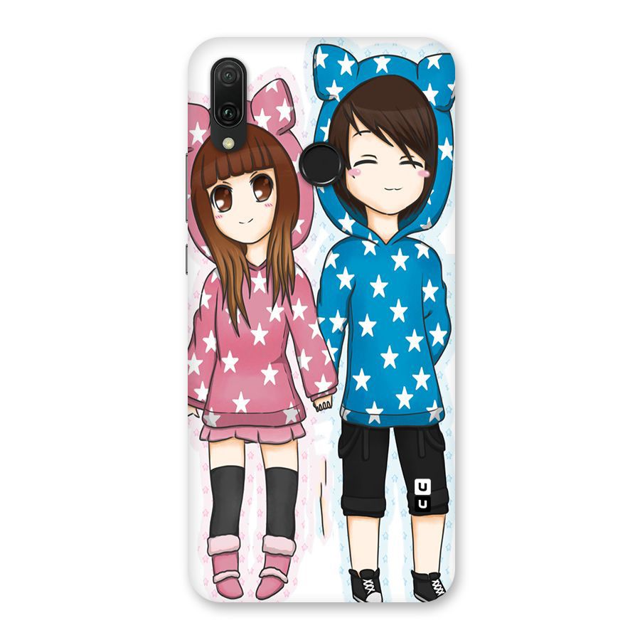 Couple In Stars Back Case for Huawei Y9 (2019)