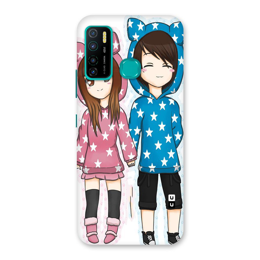 Couple In Stars Back Case for Infinix Hot 9 Pro