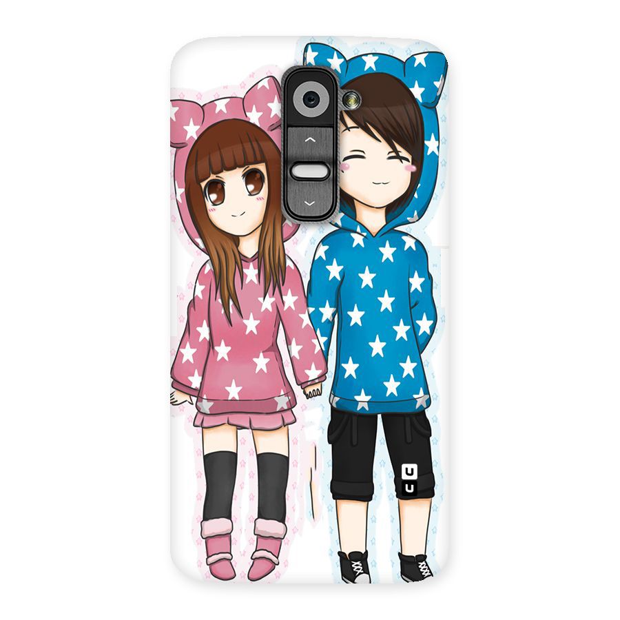 Couple In Stars Back Case for LG G2