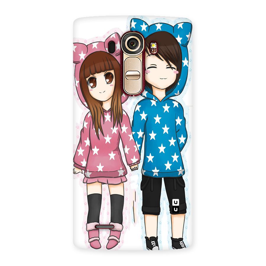 Couple In Stars Back Case for LG G4
