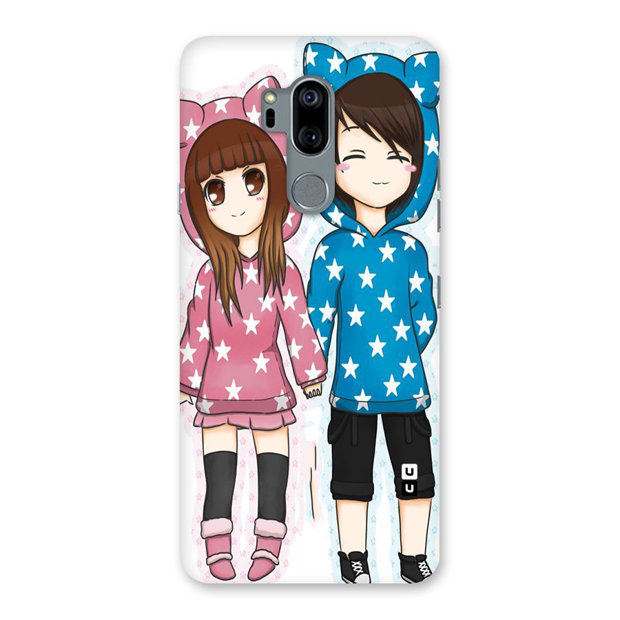 Couple In Stars Back Case for LG G7