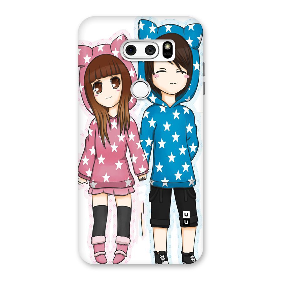 Couple In Stars Back Case for LG V30