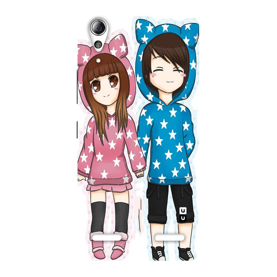 Couple In Stars Back Case for Lenovo A6000
