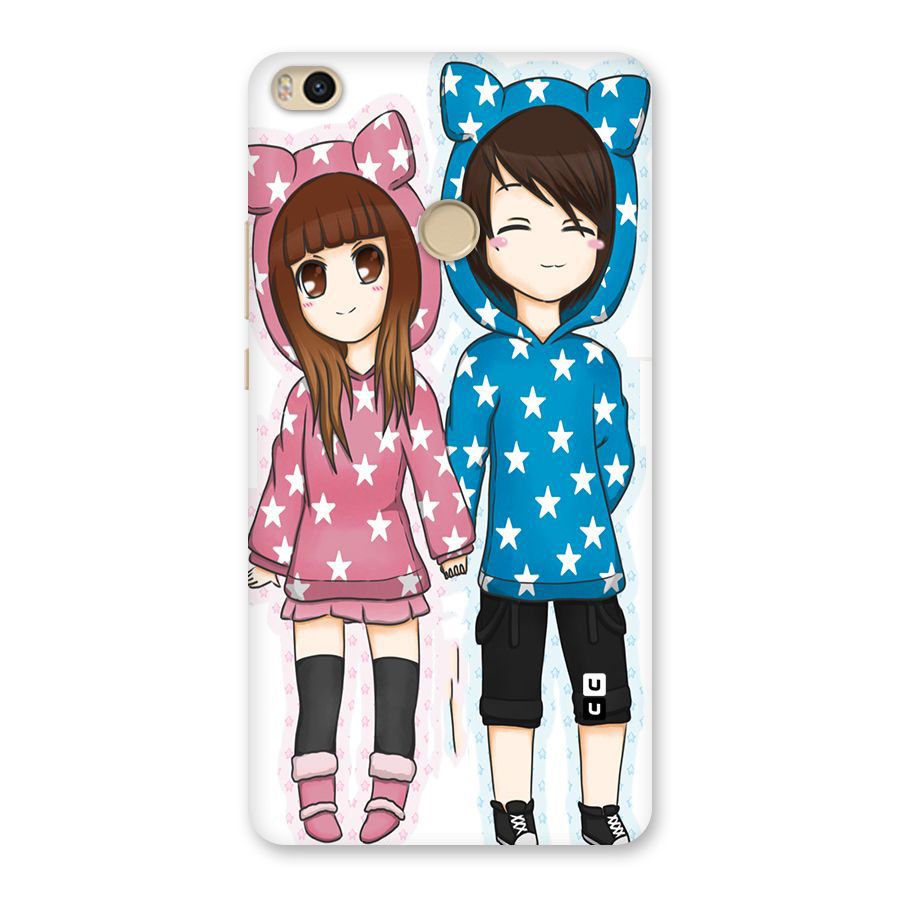 Couple In Stars Back Case for Mi Max 2