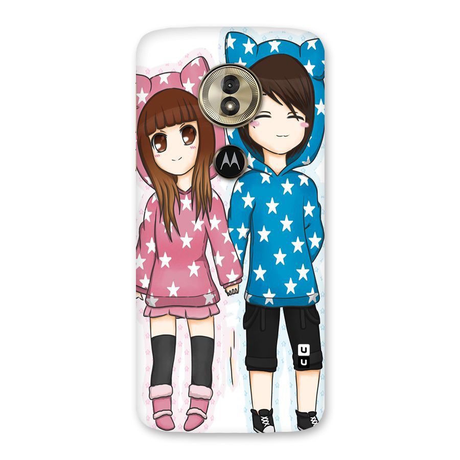 Couple In Stars Back Case for Moto G6 Play