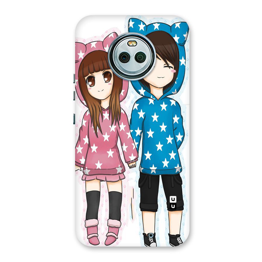 Couple In Stars Back Case for Moto X4