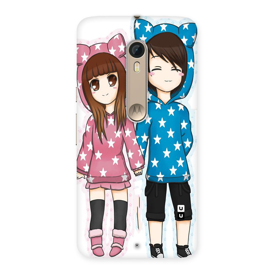 Couple In Stars Back Case for Motorola Moto X Style