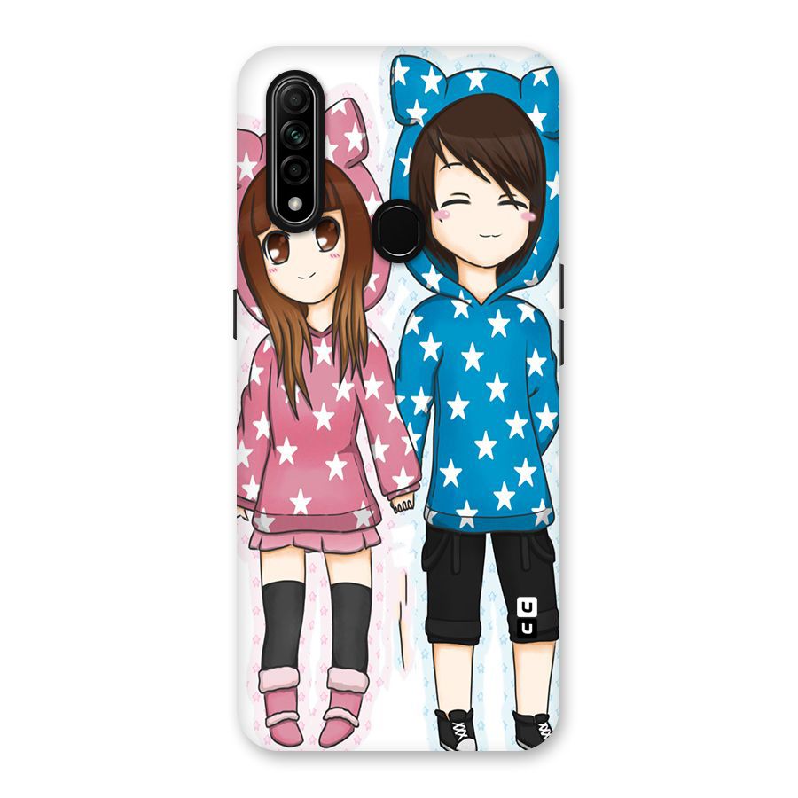Couple In Stars Back Case for Oppo A31
