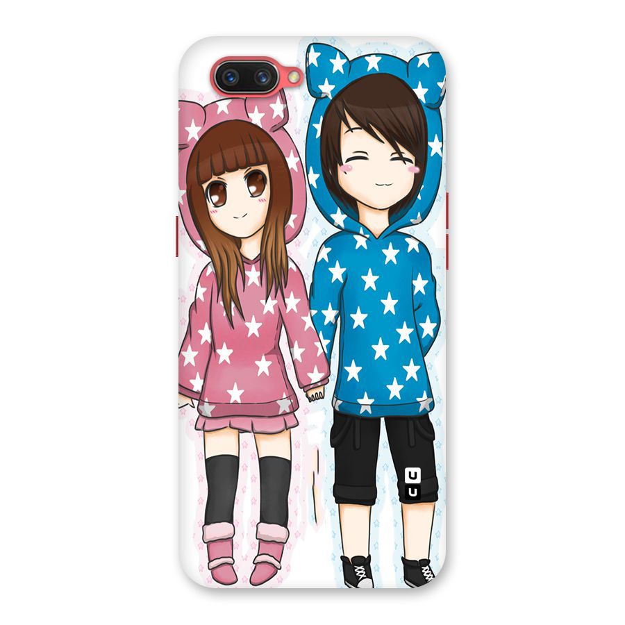 Couple In Stars Back Case for Oppo A3s