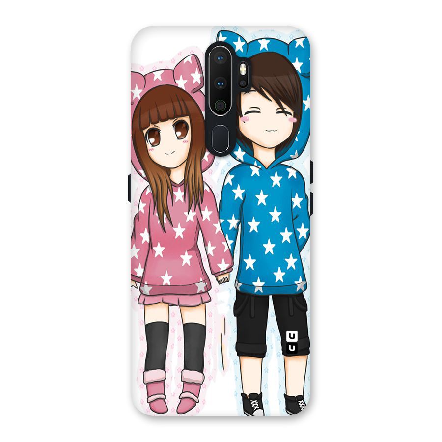 Couple In Stars Back Case for Oppo A5 (2020)