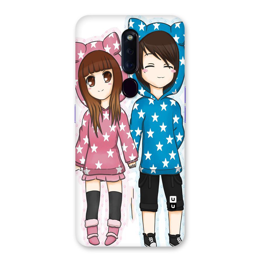 Couple In Stars Back Case for Oppo F11 Pro