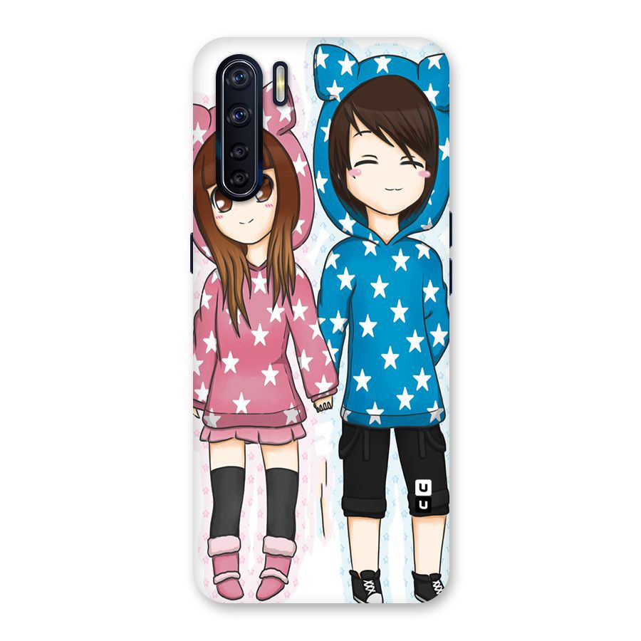 Couple In Stars Back Case for Oppo F15
