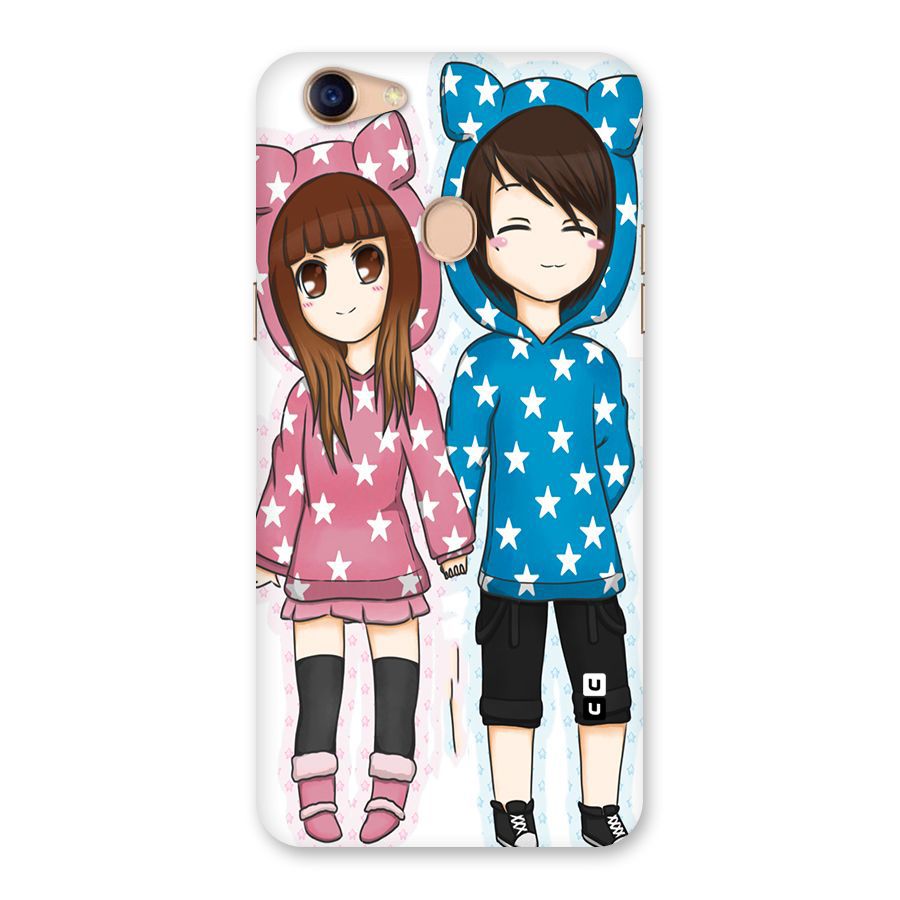 Couple In Stars Back Case for Oppo F5