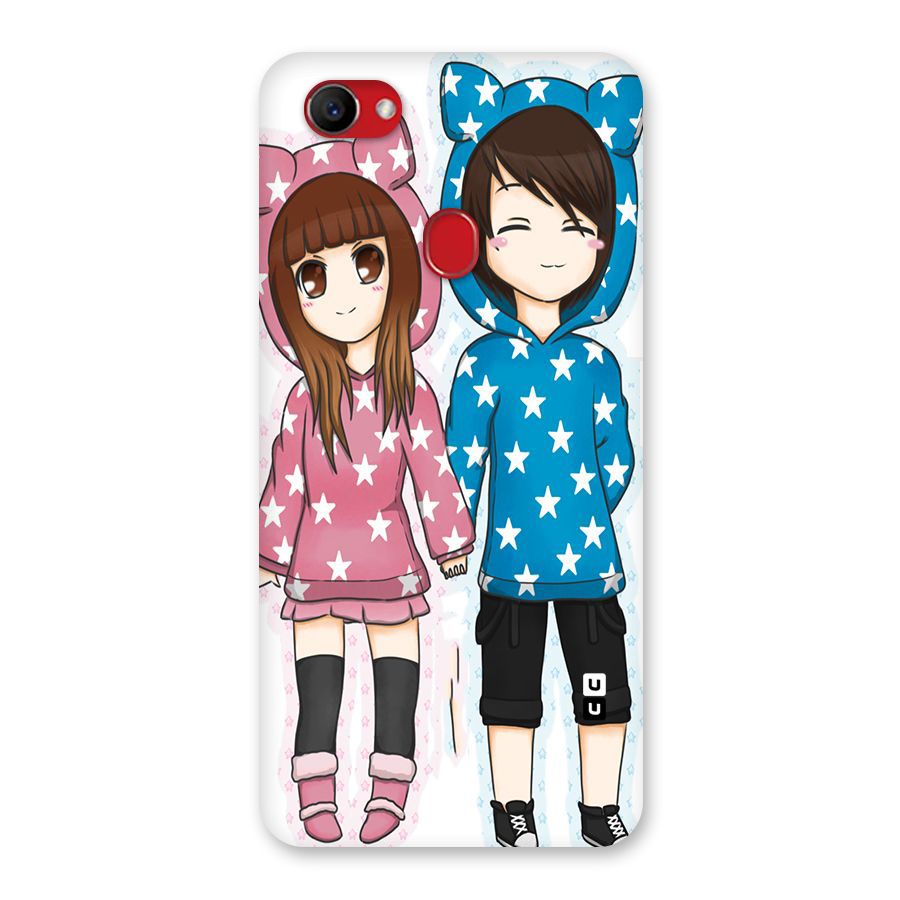 Couple In Stars Back Case for Oppo F7