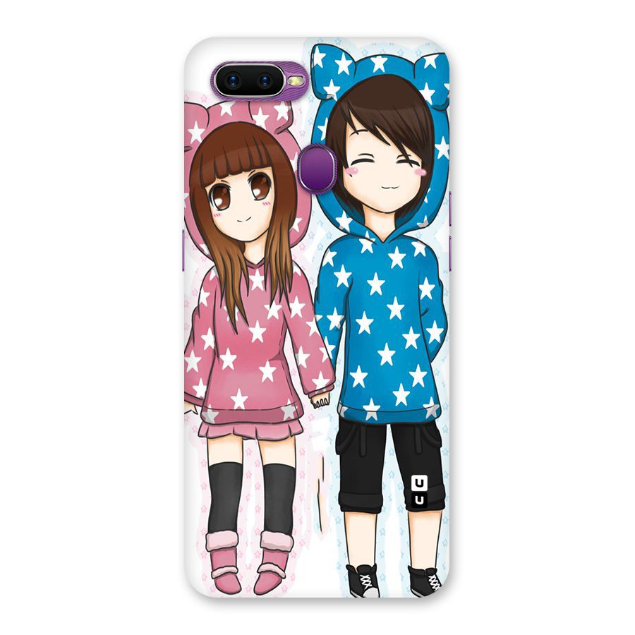 Couple In Stars Back Case for Oppo F9
