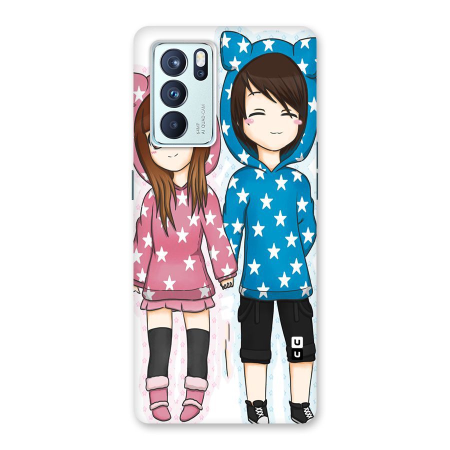 Couple In Stars Back Case for Oppo Reno6 Pro 5G