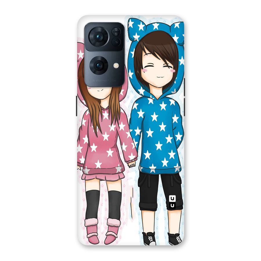 Couple In Stars Back Case for Oppo Reno7 Pro 5G