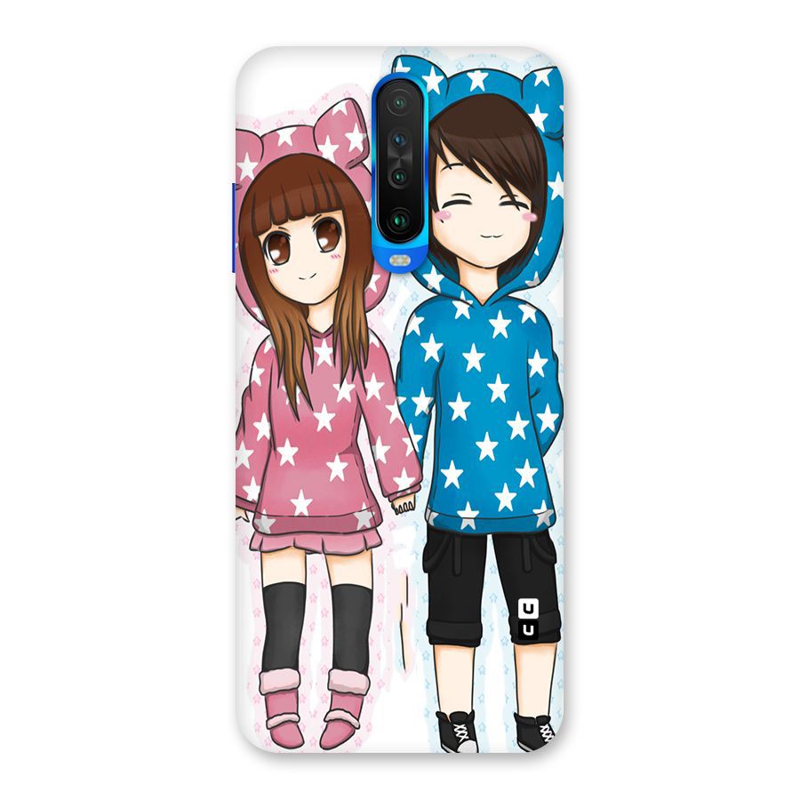 Couple In Stars Back Case for Poco X2