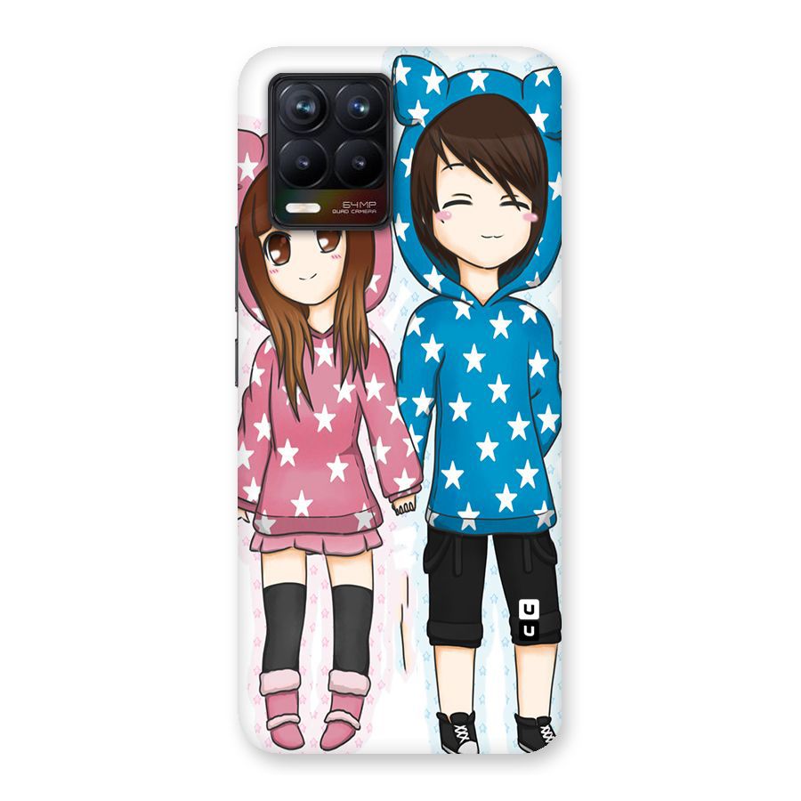 Couple In Stars Back Case for Realme 8