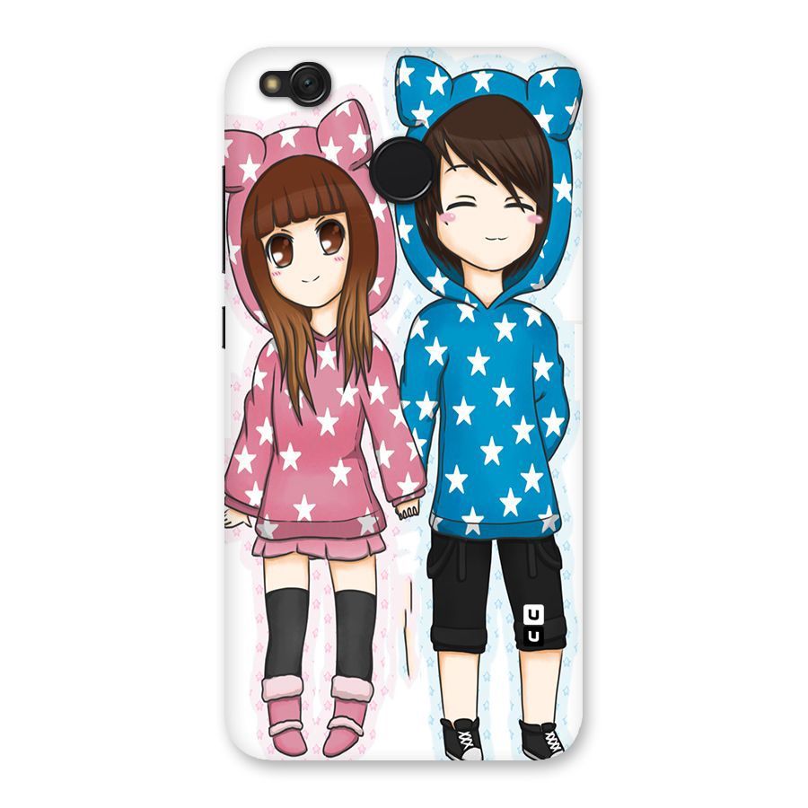 Couple In Stars Back Case for Redmi 4