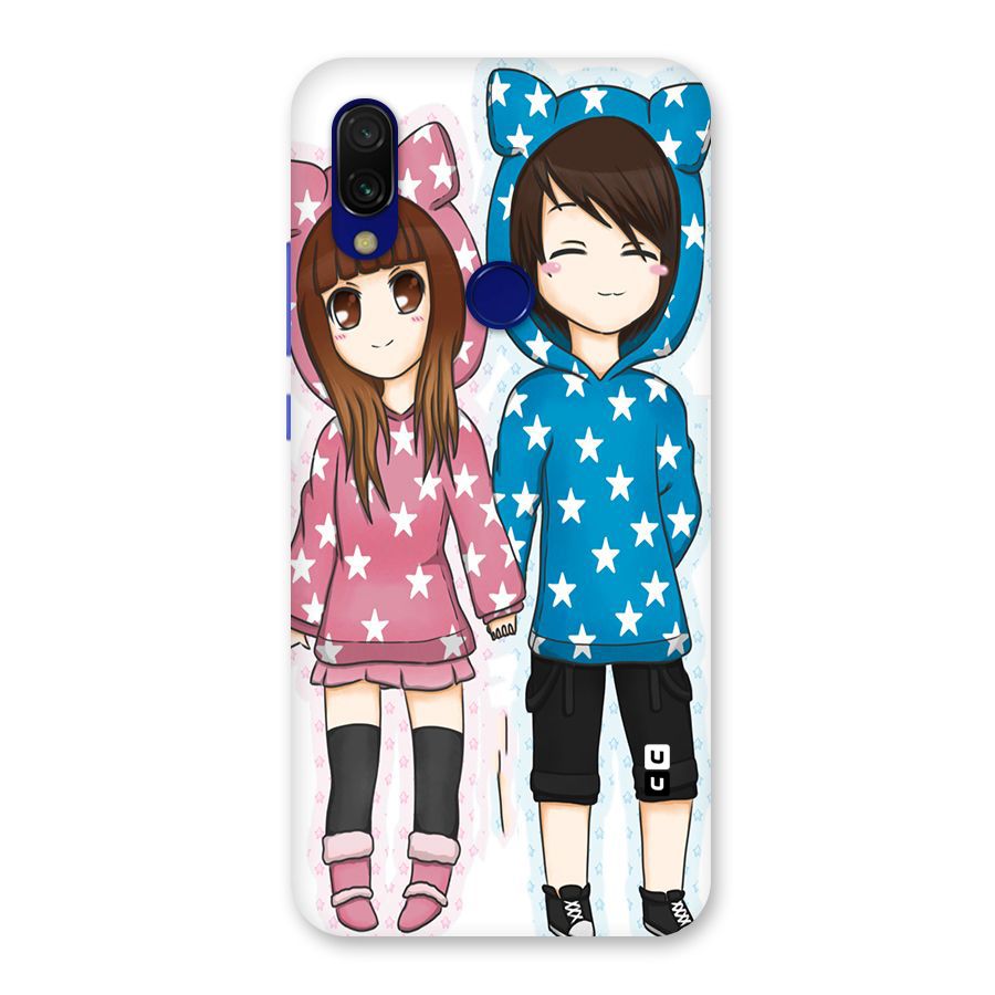 Couple In Stars Back Case for Redmi 7
