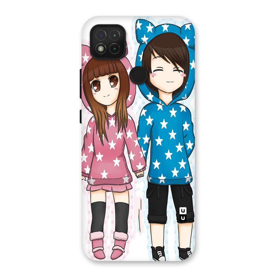 Couple In Stars Back Case for Redmi 9