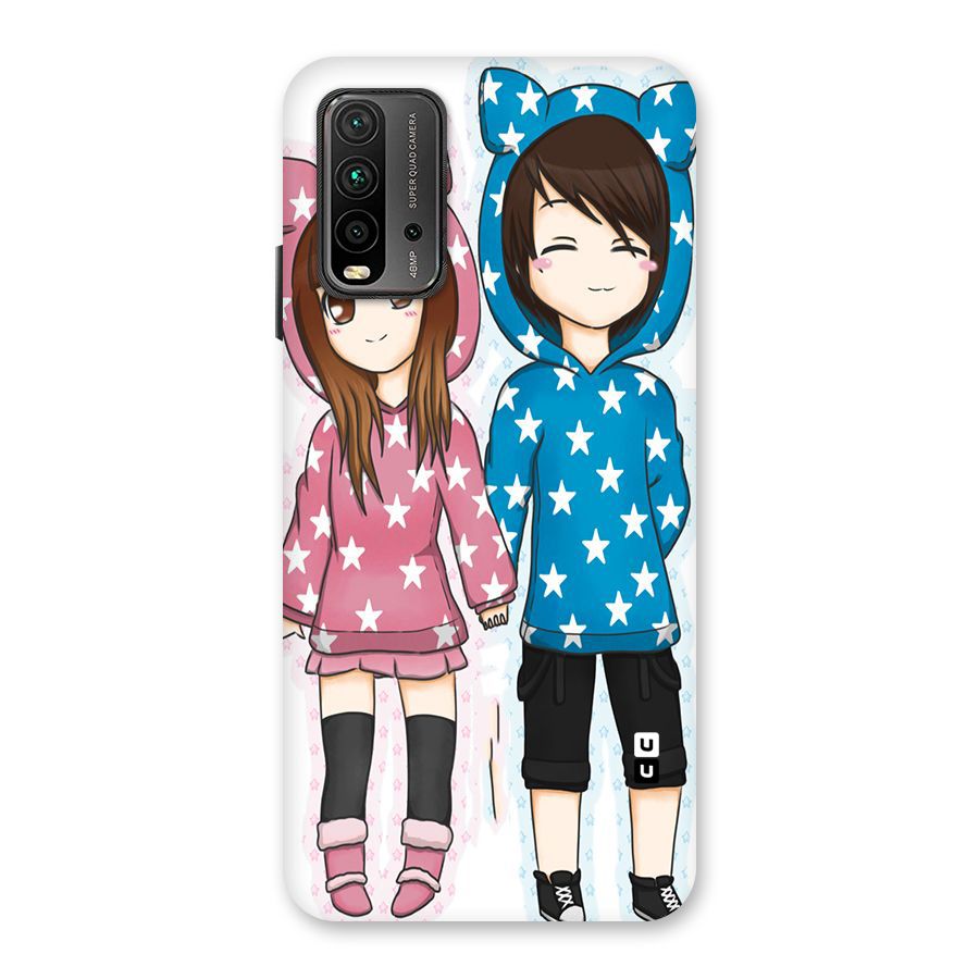 Couple In Stars Back Case for Redmi 9 Power