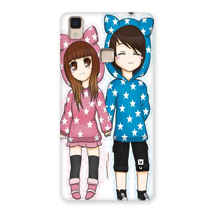 Couple In Stars Back Case for V3 Max