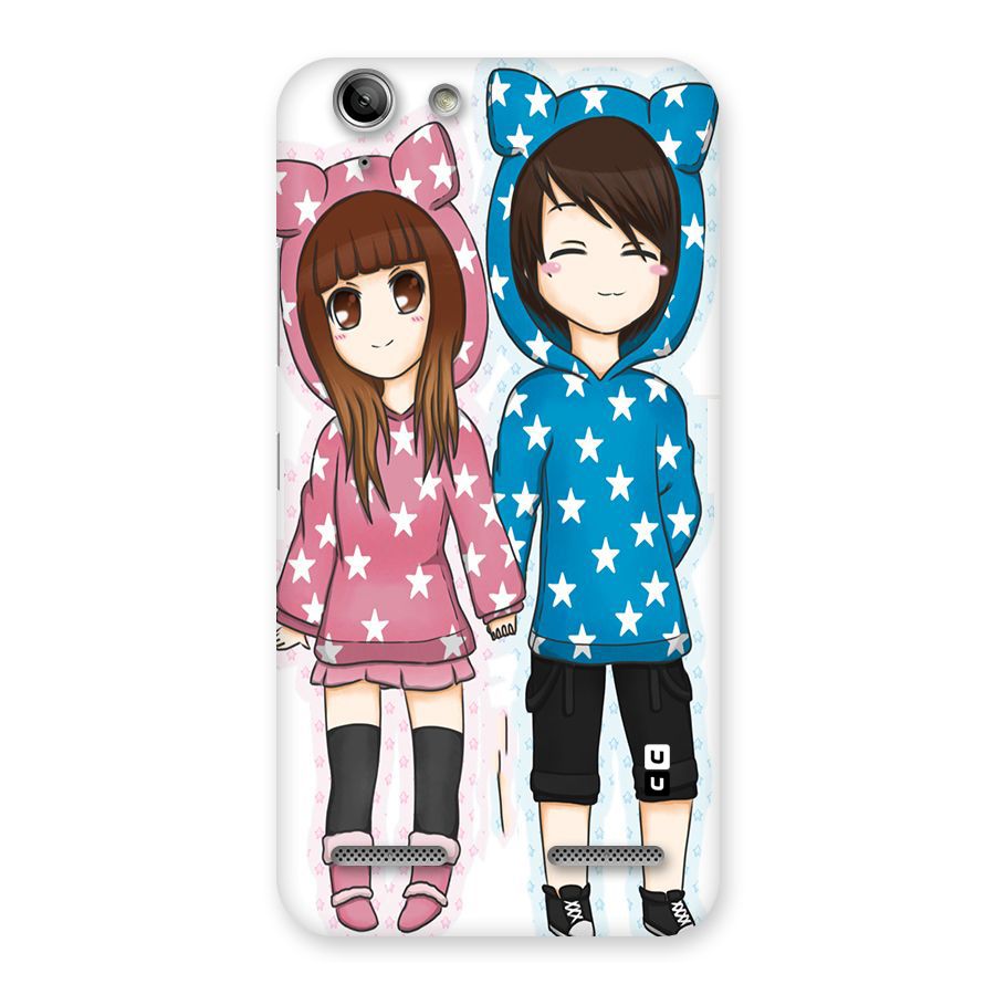 Couple In Stars Back Case for Vibe K5 Plus