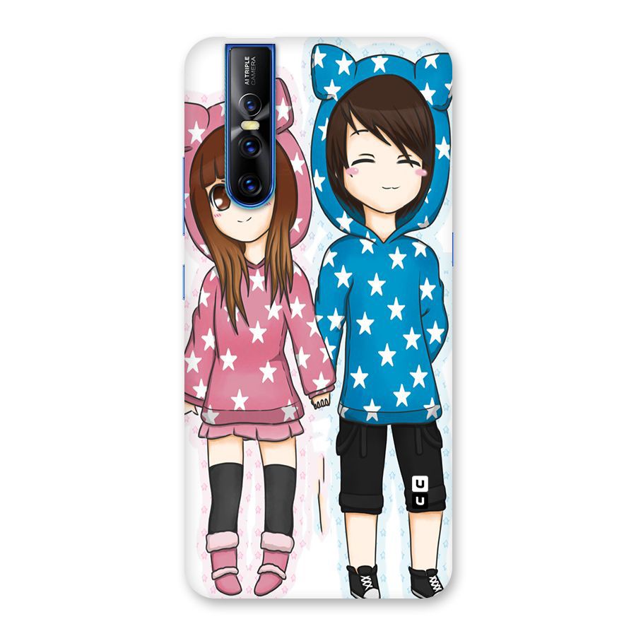 Couple In Stars Back Case for Vivo V15 Pro