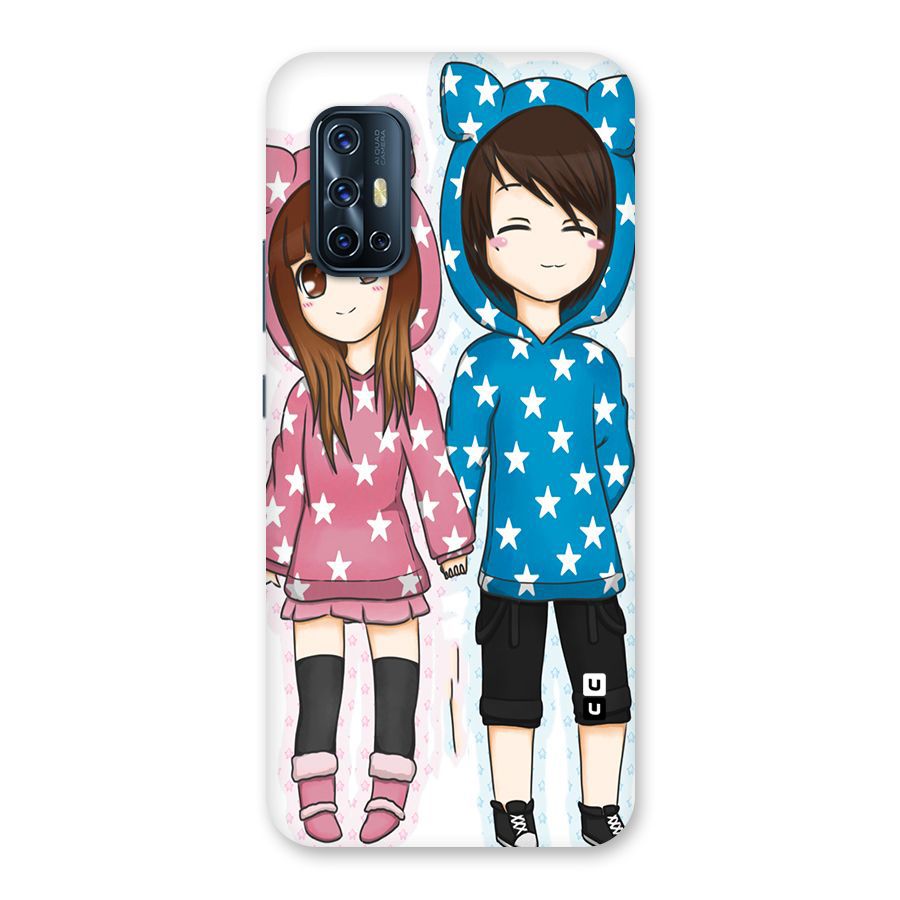 Couple In Stars Back Case for Vivo V17