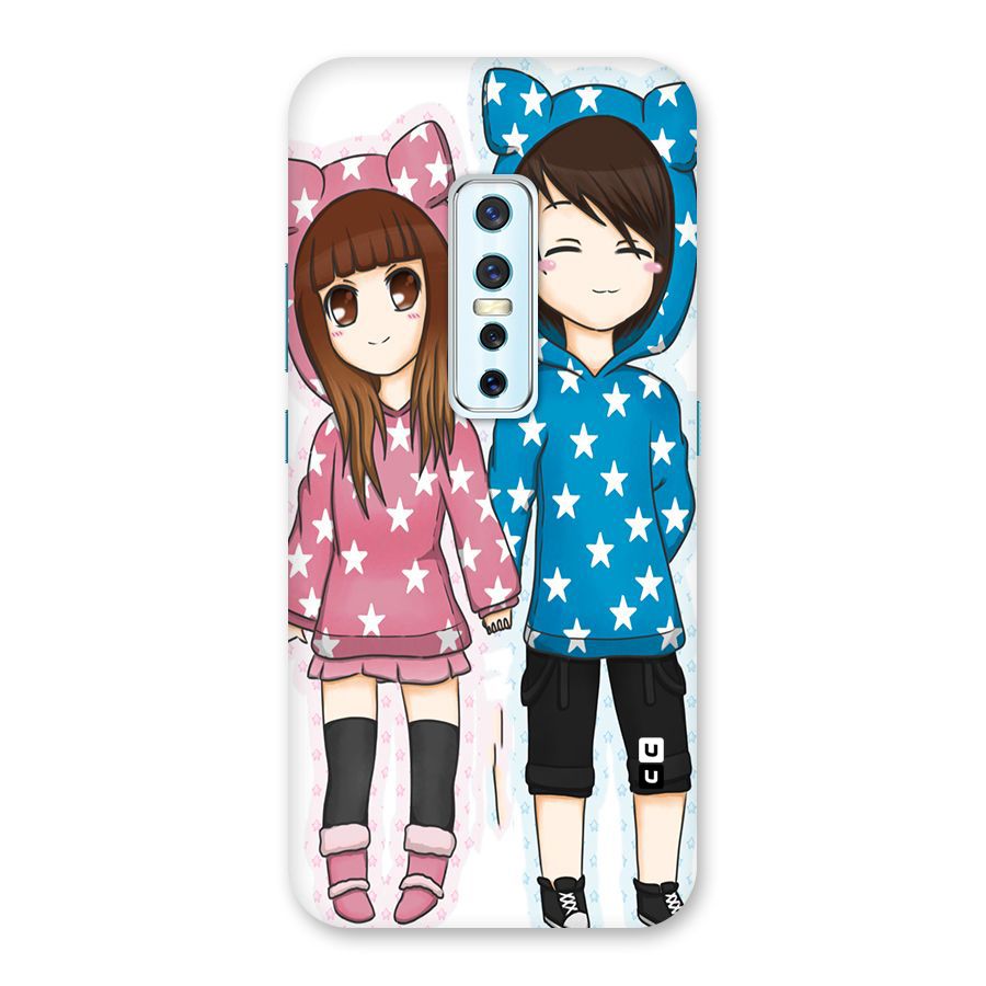 Couple In Stars Back Case for Vivo V17 Pro