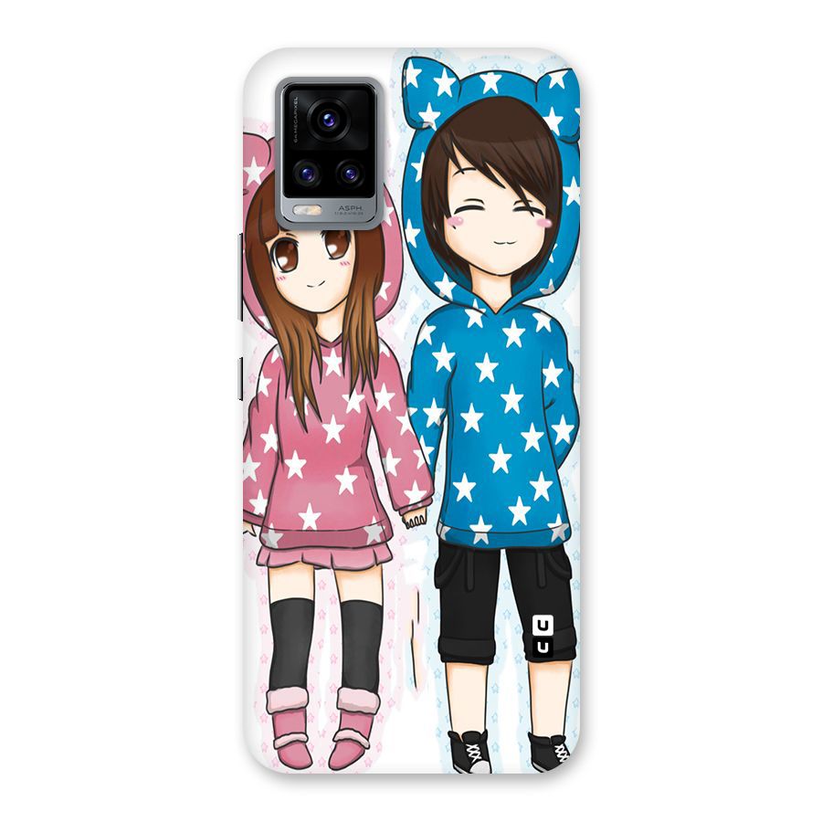 Couple In Stars Back Case for Vivo V20