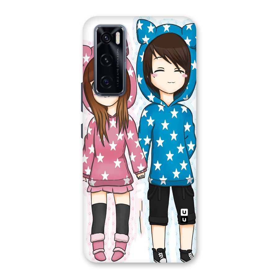 Couple In Stars Back Case for Vivo V20 SE