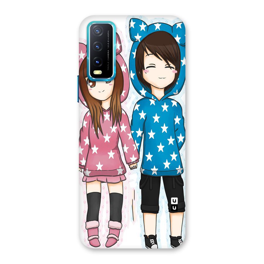 Couple In Stars Back Case for Vivo Y20A
