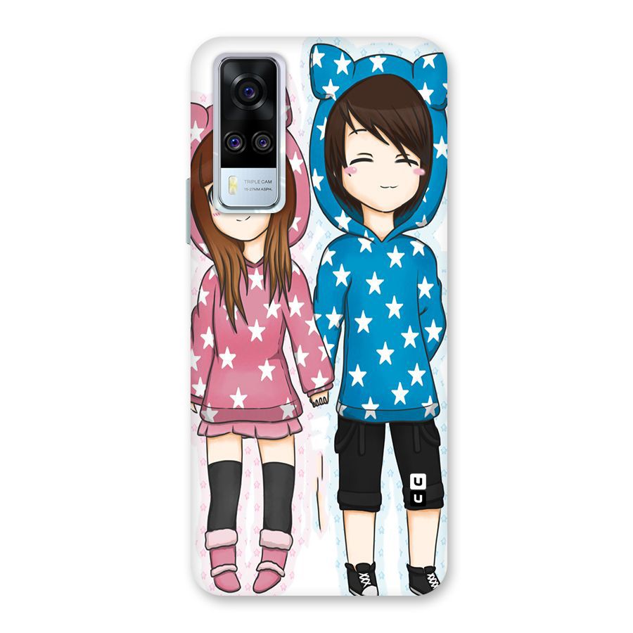 Couple In Stars Back Case for Vivo Y31