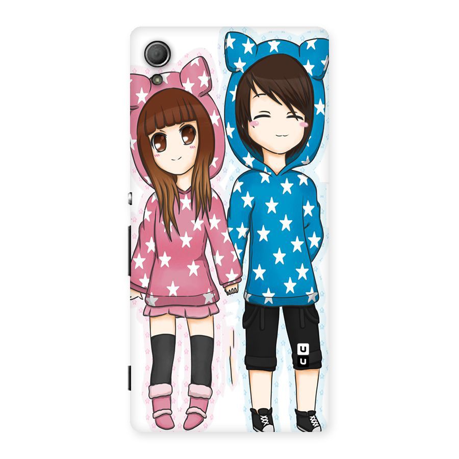 Couple In Stars Back Case for Xperia Z4