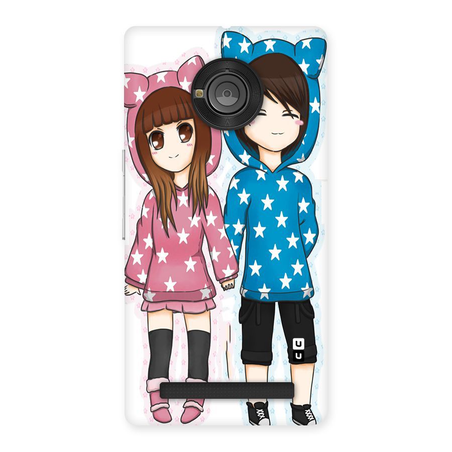 Couple In Stars Back Case for Yu Yunique